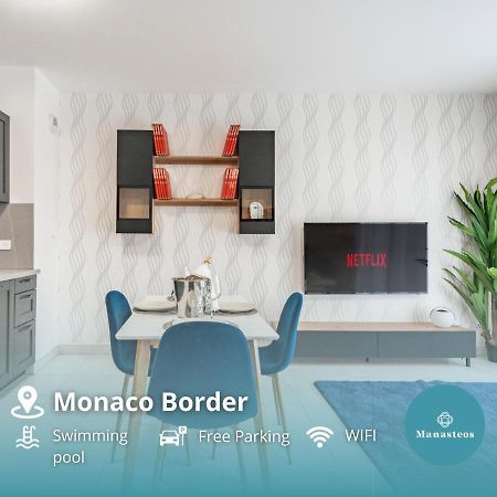 Frontiere Monaco, Terrasse Vue Mer, Tour Odeon - Ap Leilighet Beausoleil Eksteriør bilde