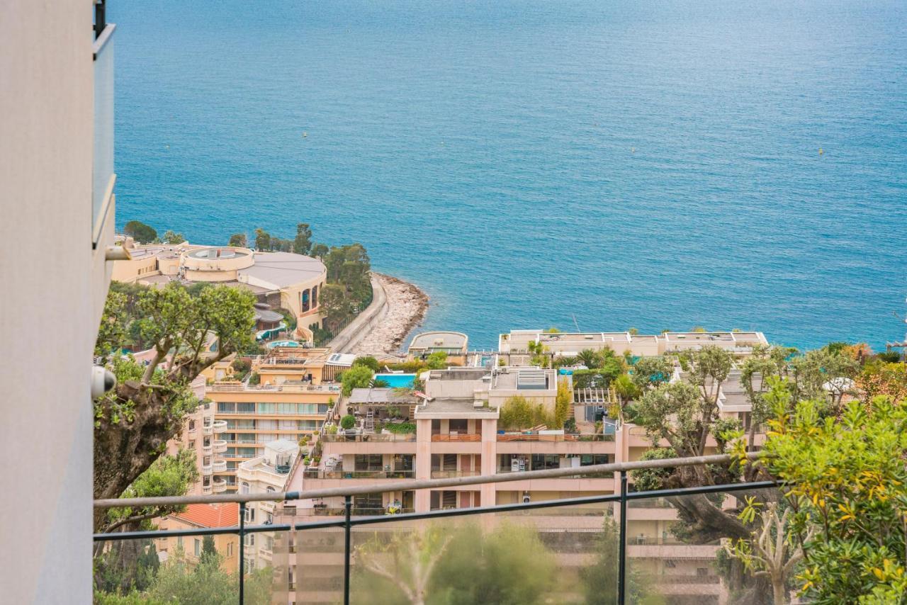 Frontiere Monaco, Terrasse Vue Mer, Tour Odeon - Ap Leilighet Beausoleil Eksteriør bilde